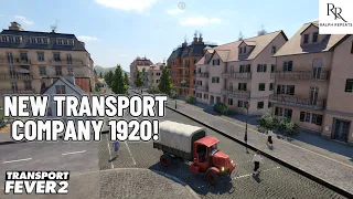 Starting A New Transportation Company in 1920 | Transport Fever 2 | Deluxe Edition