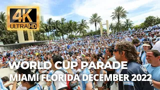 How Argentinians Celebrate The Word Cup Win | Miami Beach December 2022