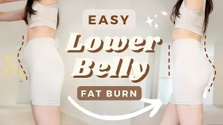 10min Easy Lower Belly Fat workout | 🔥 Burn Fat & Flat Stomach | 100% Result