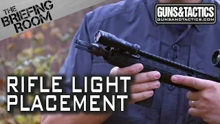 Rifle Light Placement