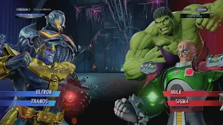 "the Avengers fall once again" MARVEL VS. CAPCOM: INFINITE