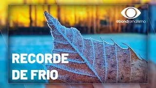 Frio no sul: Curitiba tem sensação térmica de 0 ºC