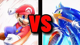 Mario vs sonic isn’t close at ALL…