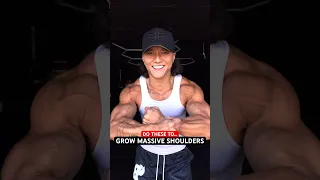 Do these to grow massive shoulders (dumbbells)