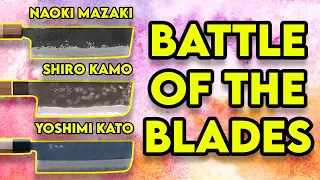 Battle of the Blades - 165mm Nakiri - MAZAKI, SHIRO KAMO, YOSHIMI KATO