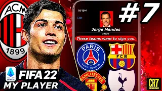RONALDO'S TRANSFER DECISION...😱 - FIFA 22 Ronaldo Player Career Mode EP7