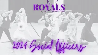 Ridge Point Royals Social Officers 2024