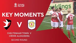 Cheltenham Town v Crewe Alexandra | Key Moments | Second Round | Emirates FA Cup 2020-21