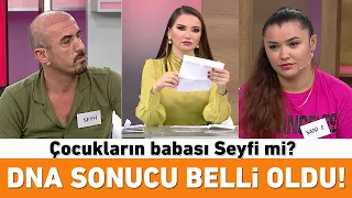 Çocukların babası Seyfi mi? İşte DNA raporu!