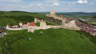 Rupea citadel, drone footage