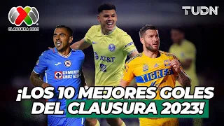 💎🤩¡IMPERDIBLES! 💎🤩 TOP 10: MEJORES GOLES⚽ del Clausura 2023 | TUDN