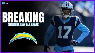 The Chargers Signed Wide Receiver D.J. Chark to One-Year Deal