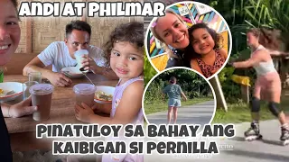 Andi at Philmar mainit ang pagtangap sa kaibigang si Pernilla at pinatuloy sa kanilang babay