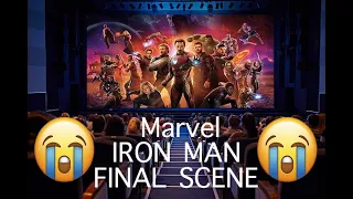 *Crying Audience* "Iron Man Final Scene” Audience Reaction | Avengers Endgame