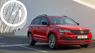 Skoda Karoq 2.0 TSI 4x4 DSG acceleration: 0-60 mph, 0-100 km/h, 0-200 km/h :: [1001cars]