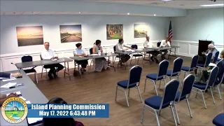 Glynn County Islands Planning Commission (IPC) Meeting Tuesday, May 17, 2022