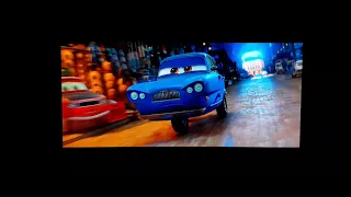 Cars 2 (2011) Finn, Holly, and Mater Chase Tomber on Black Market (10th Anniversary Edition)