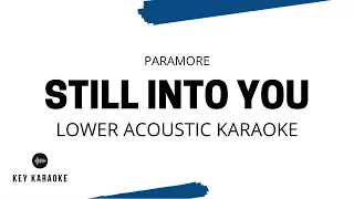 Still Into You (Lower Key) Acoustic Guitar Karaoke/Instrumental Paramore