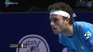 Cilic cruises; Laaksonen stuns Cecchinato | Basel 2018 Day 1 Highlights