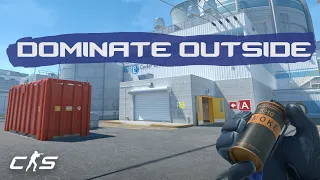 CS2 Nuke - Dominate Outside on NUKE with these SMOKES!