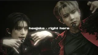 heeseung & jake - right here (ai cover)