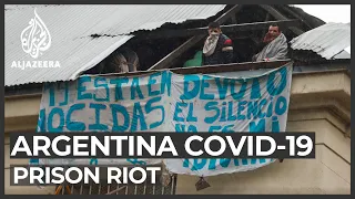 Argentina inmates riot over coronavirus fears