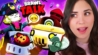 BRAWL TALK!! - NEW BRAWLERS CHUCK & PEARL - HYPERCHARGE & MORE!