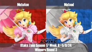 OZone17W6 - W3 - MuteAce [Peach] vs Matoad [Peach]