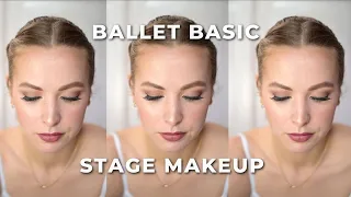 BALLET BASIC STAGE MAKEUP / einfaches Bühnenmakeup 🩰