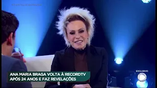 Entrevista completa de Ana Maria Braga ao Domingo Espetacular