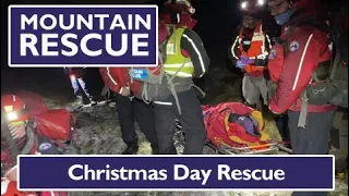 97. Christmas Day Rescue - Fractured hip on Kinder Scout - Mountain Rescue