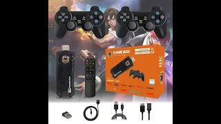 Game Stick Tv Box Android 8K Ultra HD 10.000 Jogos Original