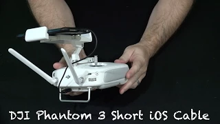 DJI Phantom 3 Short iPhone iPad iPod Touch Cable Review in 4K UltraHD