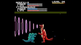 NES Godzilla Creepypasta Game - All Bosses v0.3.1