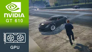 Grand Theft Auto 5 Gameplay GeForce GT 610