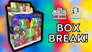 FULL BOX BREAK! | TOPPS MATCH ATTAX UEFA EURO 2024 | 36 PACK OPENING! | ENERGY & CHROME SHIELD CARD!