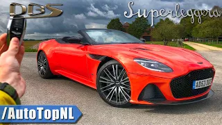 Aston Martin DBS Superleggera Volante REVIEW POV on AUTOBAHN & ROAD by AutoTopNL