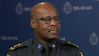 Toronto Police Chief Mark Saunders talks BLM, defunding the police