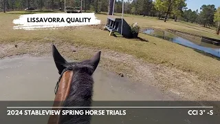 GoPro: Lissavorra Quality (CCI 3* -S | 2024 StableView Spring Horse Trials)