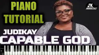 How To Play "Capable God" By Judikay On Piano