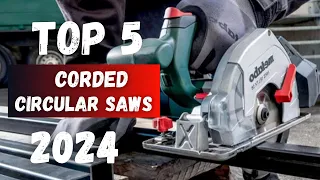 Unleashing Precision and Power:Top 5 Best Corded Circular Saws of 2024