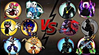 Sonic Exe, Mommy Long Legs, Siren Head, Sundrop, Moondrop & Sans Vs All Shadow | Most Epic Video