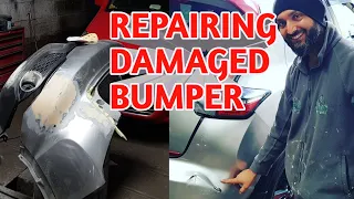 How To Repair Rear Bumper | Amazing Results