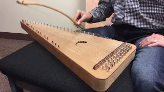 Scarborough Fair (just intonation bowed psaltery)