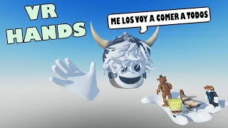 VR HANDS MOMENTOS DIVERTIDOS PARTE 2 (ROBLOX)