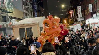 Chinese New Years Eve 2023 in Chinatown, NYC!!!