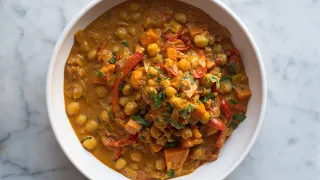 Chickpea and Sweet Potato Curry