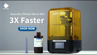 Anycubic Photon Mono M5s, 10.1'' 12K, Auto-Leveling, 3X Faster