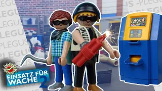 Die Geldautomatensprenger - Playmobil Polizei SEK Film deutsch - stop motion | Plegus