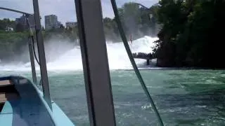 Rheinfall, Switzerland: Largest Waterfall in Europe.